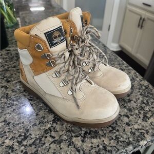Timberland Tan and Beige Shoes